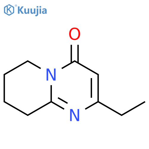 2-ethyl-4H,6H,7H,8H,9H-pyrido1,2-apyrimidin-4-one structure