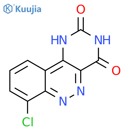 7-chloro-Pyrimido[5,4-c]cinnoline-2,4(1H,3H)-dione structure
