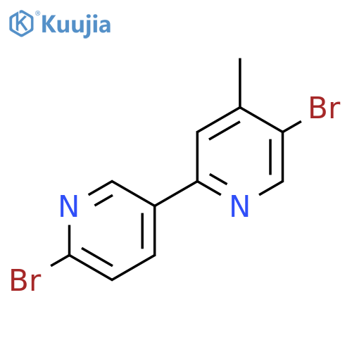 5-Bromo-2-(6-bromopyridin-3-yl)-4-methylpyridine structure