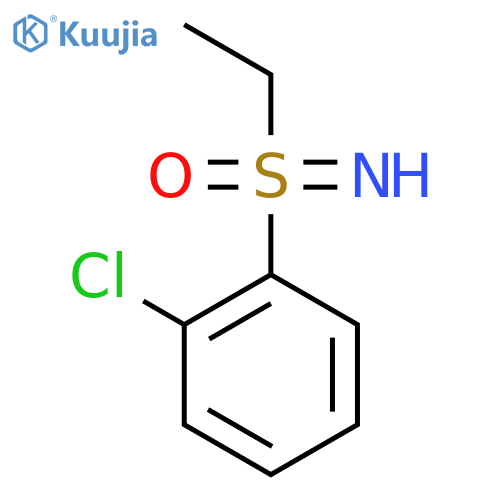 (2-chlorophenyl)(ethyl)imino-lambda6-sulfanone structure