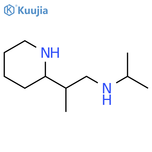 2-(piperidin-2-yl)propyl(propan-2-yl)amine structure