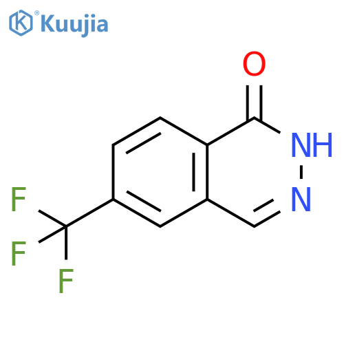 1(2H)-Phthalazinone, 6-(trifluoromethyl)- structure