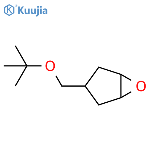 3-(tert-butoxy)methyl-6-oxabicyclo3.1.0hexane structure