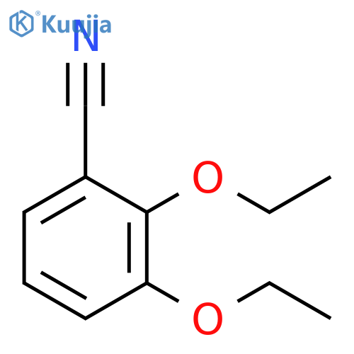 2,3-diethoxybenzonitrile structure