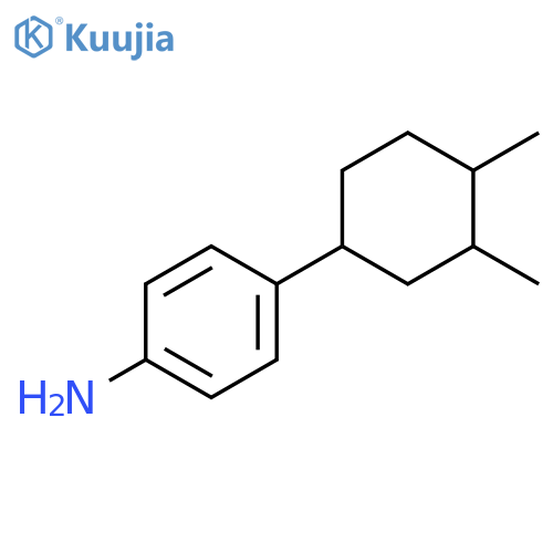 4-(3,4-dimethylcyclohexyl)aniline structure