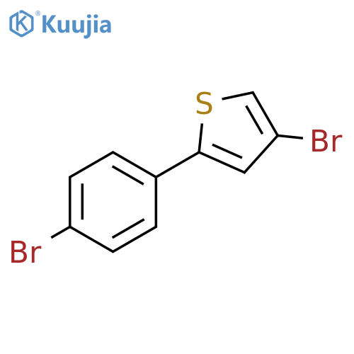 4-bromo-2-(4-bromophenyl)thiophene structure