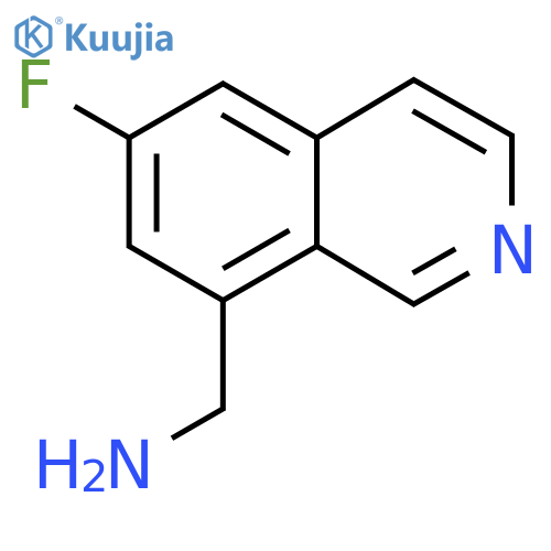 (6-Fluoroisoquinolin-8-yl)methanamine structure