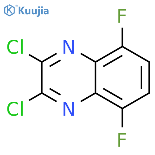 2,3-dichloro-5,8-difluoroquinoxaline structure