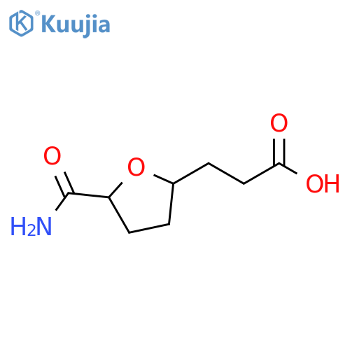 3-(5-carbamoyloxolan-2-yl)propanoic acid structure