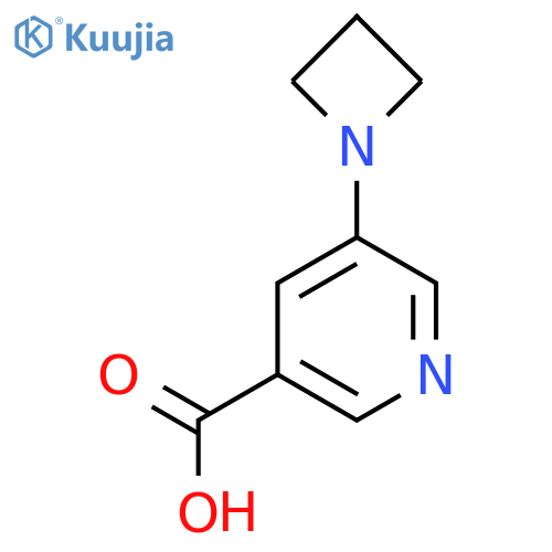 5-(Azetidin-1-yl)nicotinic acid structure