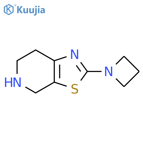 1-{4H,5H,6H,7H-1,3thiazolo5,4-cpyridin-2-yl}azetidine structure