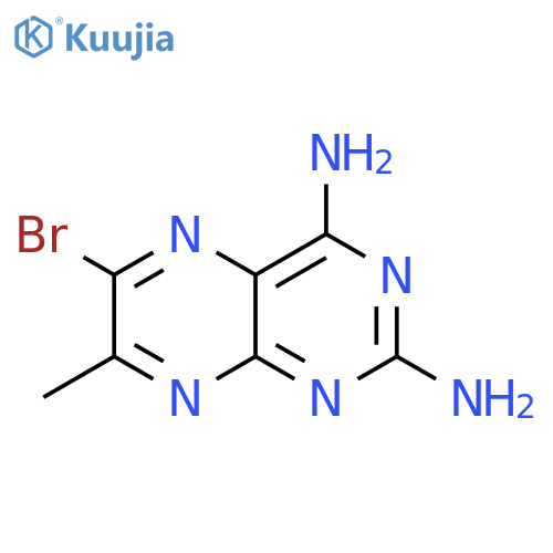6-Bromo-7-methylpteridine-2,4-diamine structure