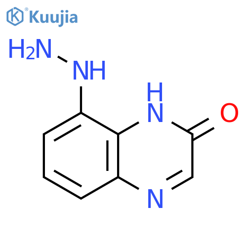 8-hydrazinyl-1,2-dihydroquinoxalin-2-one structure