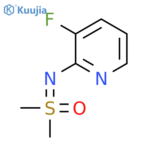(3-fluoropyridin-2-yl)iminodimethyl-lambda6-sulfanone structure