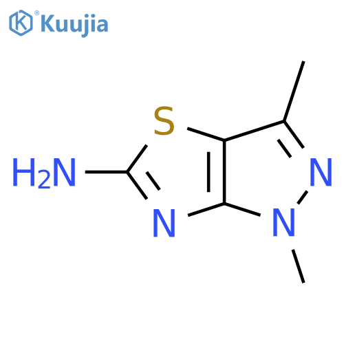 1,3-dimethyl-1H,2H,5H-pyrazolo[3,4-d][1,3]thiazol-5-imine structure