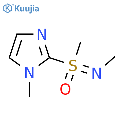 methylmethyl(1-methyl-1H-imidazol-2-yl)oxo-lambda6-sulfanylideneamine structure