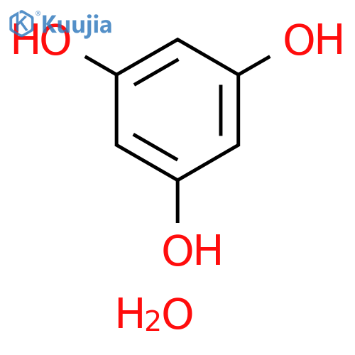 Benzene-1,3,5-triol hydrate structure
