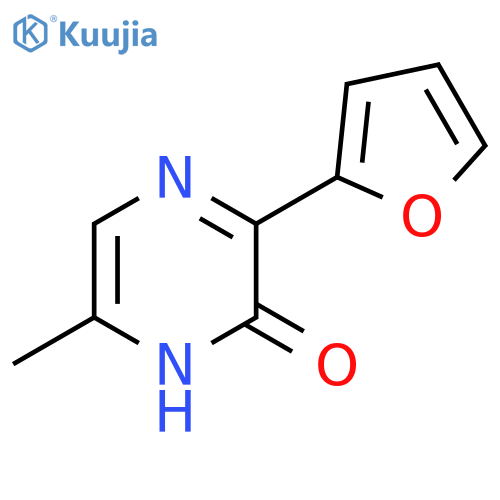 3-(furan-2-yl)-6-methyl-1,2-dihydropyrazin-2-one structure