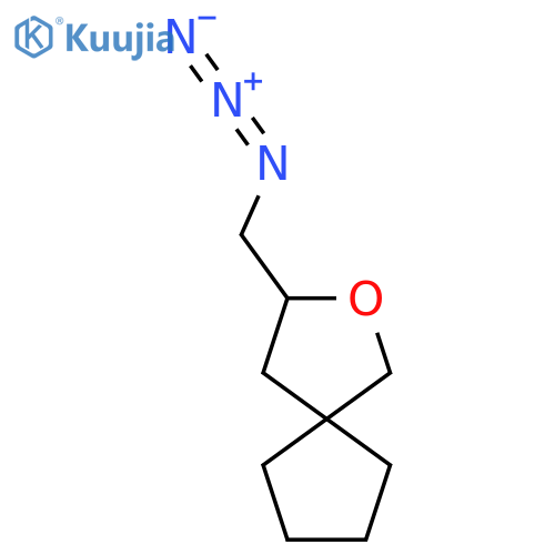 3-(azidomethyl)-2-oxaspiro4.4nonane structure