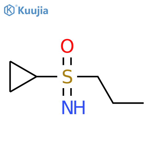 cyclopropyl(imino)propyl-lambda6-sulfanone structure