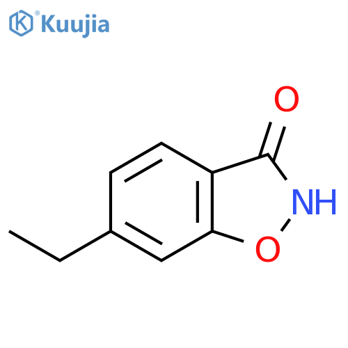 6-ethyl-1,2-benzoxazol-3-ol structure
