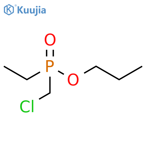 propyl (chloromethyl)(ethyl)phosphinate structure
