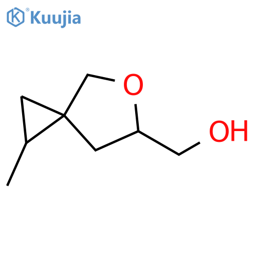 {1-methyl-5-oxaspiro2.4heptan-6-yl}methanol structure