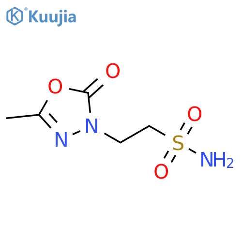 2-(5-methyl-2-oxo-2,3-dihydro-1,3,4-oxadiazol-3-yl)ethane-1-sulfonamide structure
