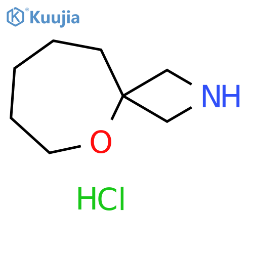 5-oxa-2-azaspiro3.6decane hydrochloride structure