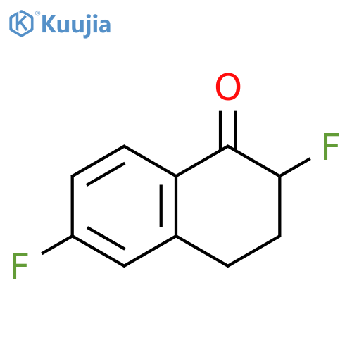 2,6-difluoro-1,2,3,4-tetrahydronaphthalen-1-one structure