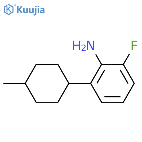Benzenamine, 2-fluoro-6-(4-methylcyclohexyl)- structure