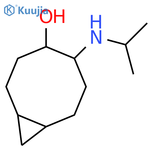 5-(propan-2-yl)aminobicyclo6.1.0nonan-4-ol structure