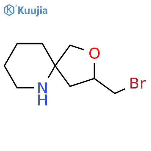 3-(bromomethyl)-2-oxa-6-azaspiro4.5decane structure
