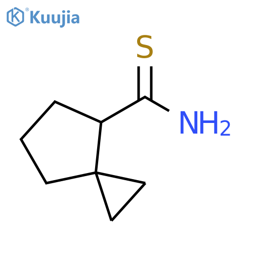 spiro2.4heptane-4-carbothioamide structure