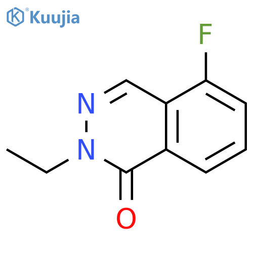 2-ethyl-5-fluoro-1,2-dihydrophthalazin-1-one structure