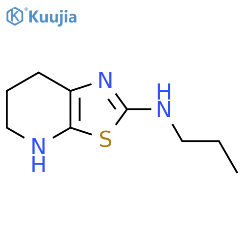 N-propyl-4H,5H,6H,7H-1,3thiazolo5,4-bpyridin-2-amine structure