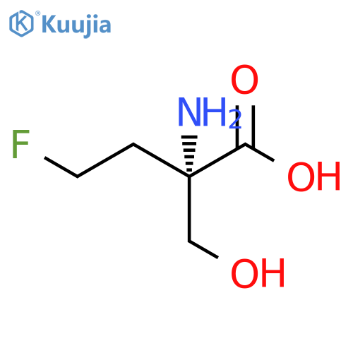 2-amino-4-fluoro-2-(hydroxymethyl)butanoic acid structure