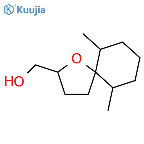 1-Oxaspiro[4.5]decane-2-methanol, 6,10-dimethyl- structure