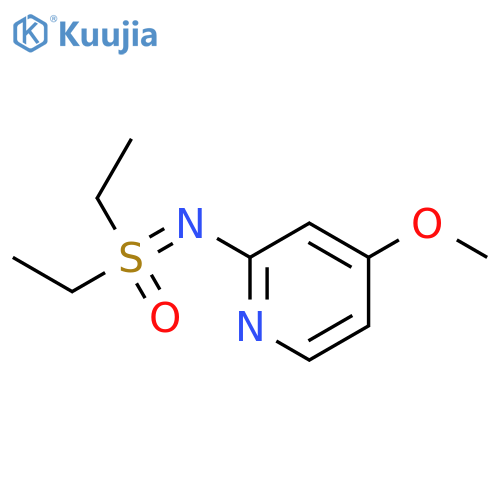 diethyl(4-methoxypyridin-2-yl)imino-lambda6-sulfanone structure