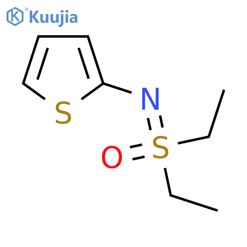 diethyl(thiophen-2-yl)imino-lambda6-sulfanone structure