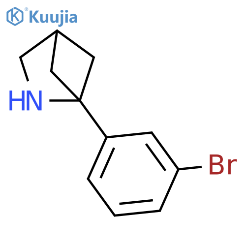 1-(3-bromophenyl)-2-azabicyclo2.1.1hexane structure