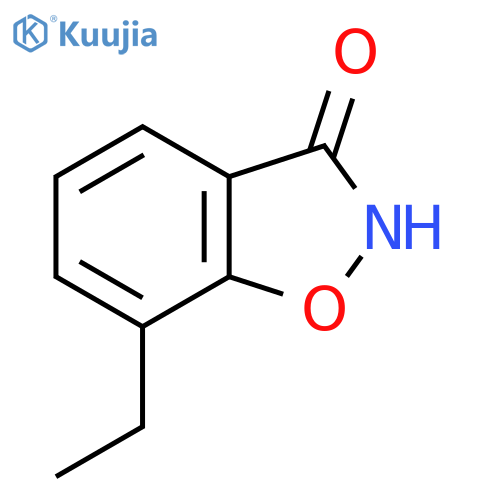 7-ethyl-1,2-benzoxazol-3-ol structure