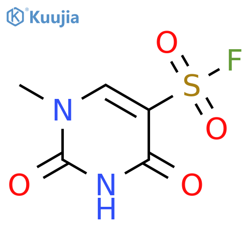 1-methyl-2,4-dioxo-1,2,3,4-tetrahydropyrimidine-5-sulfonyl fluoride structure
