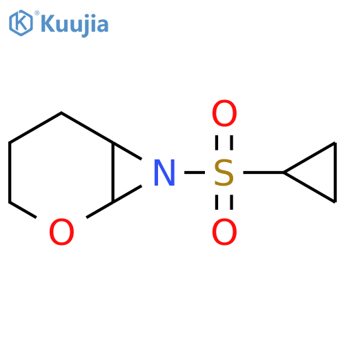7-(cyclopropanesulfonyl)-2-oxa-7-azabicyclo4.1.0heptane structure