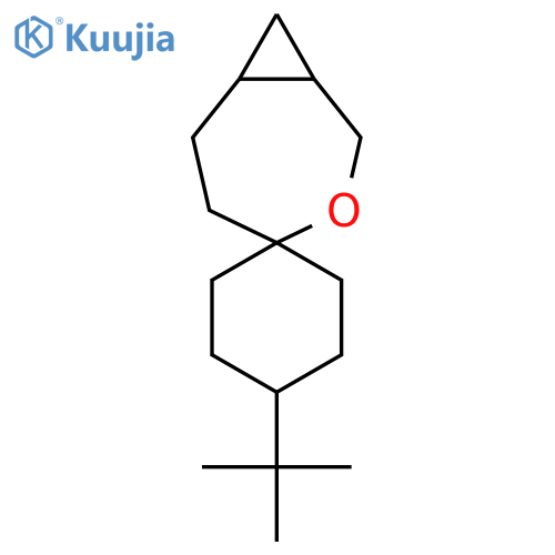 4'-tert-Butyl-3-oxaspiro[bicyclo[5.1.0]octane-4,1'-cyclohexane] structure