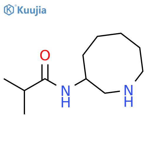 N-(azocan-3-yl)-2-methylpropanamide structure