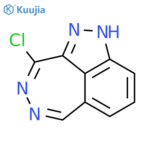 12-chloro-2,3,10,11-tetraazatricyclo6.4.1.0,4,13trideca-1,4(13),5,7,9,11-hexaene structure