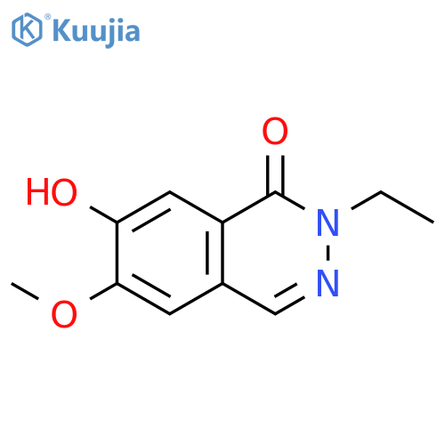 2-ethyl-7-hydroxy-6-methoxy-1,2-dihydrophthalazin-1-one structure