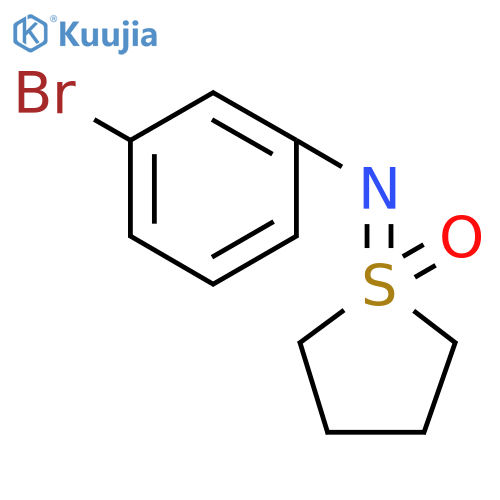 1-(3-bromophenyl)imino-1lambda6-thiolan-1-one structure