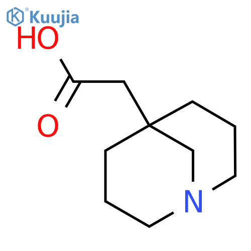 2-{1-azabicyclo3.3.1nonan-5-yl}acetic acid structure